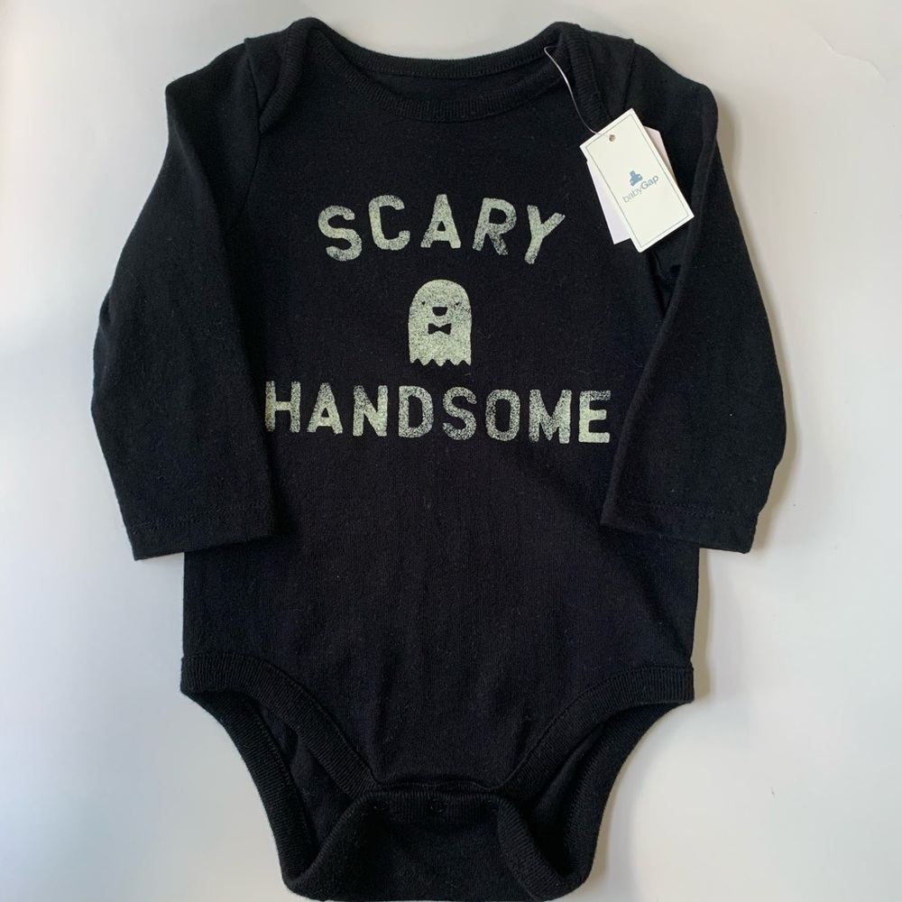 NWT Gap Baby Halloween Graphic Bodysuit Sz 6/12M